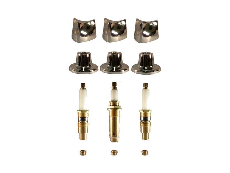 3-Valve Rebuild Kit for Crane, Blade Handles with 408201 Stems