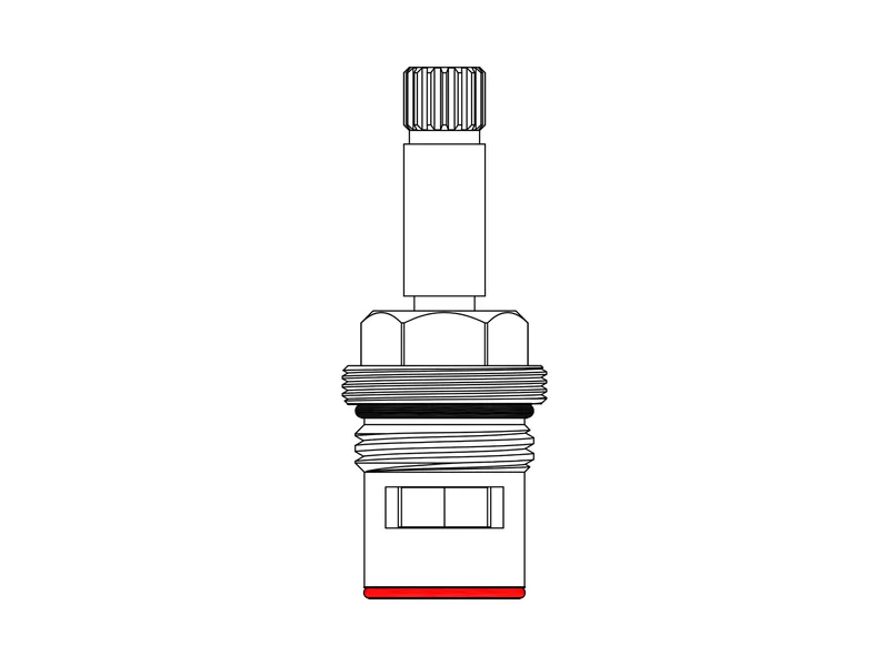 Kingston Brass KSRP1291H Replacement Ceramic Disc Unit