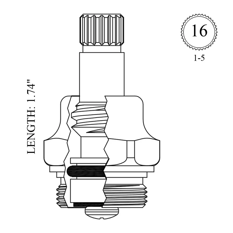 Sterling Faucet A8282 Replacement Stem Unit