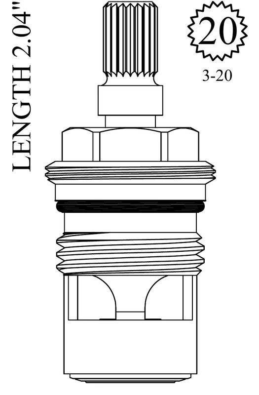LF459161 Replacement Ceramic Disc Unit