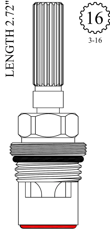 LF464931 Replacement Ceramic Disc Unit