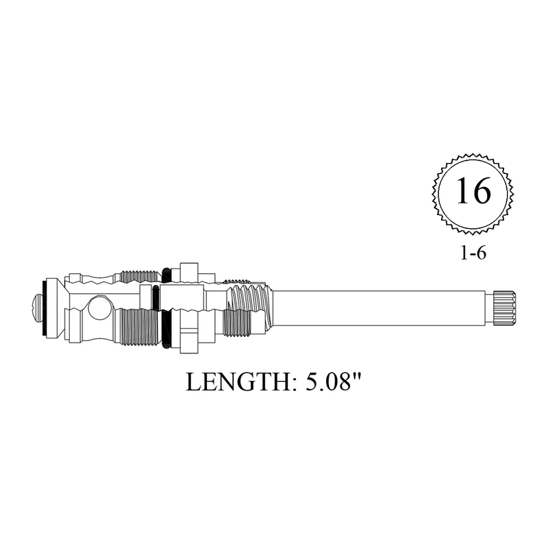 Kohler 433181 Replacement Diverter Stem