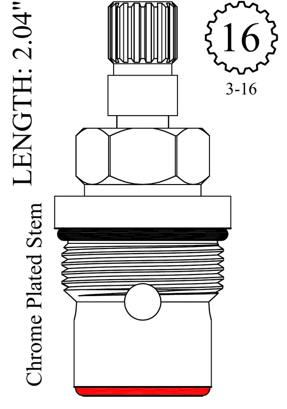 Sign of the Crab PP0245H Replacement Ceramic Disc Unit