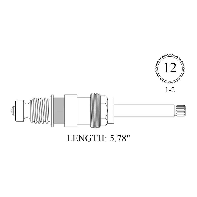 Crane 422351 Replacement Stem Unit