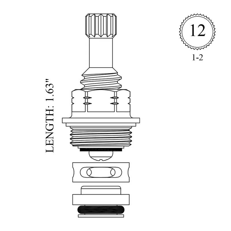 Pfister 910-394 Replacement Stem Unit