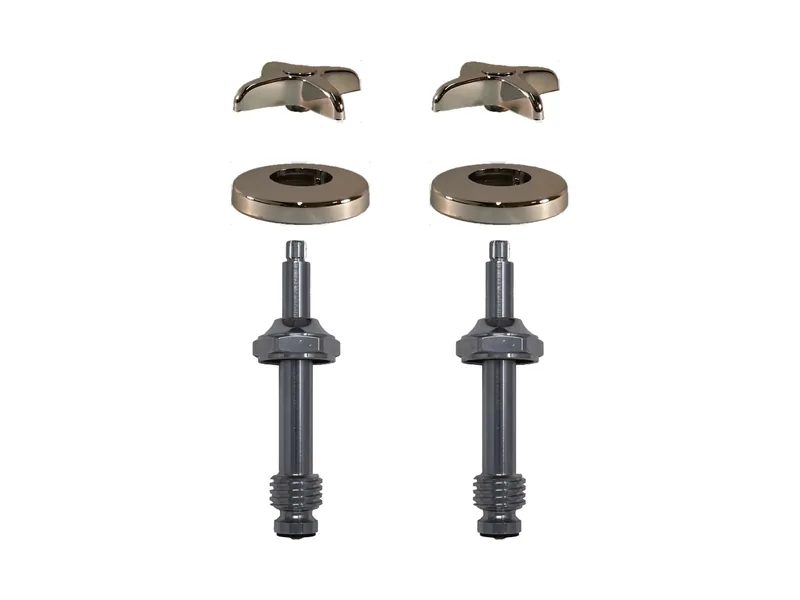 2-Valve Rebuild Kit for Glauber, Cross Handles with 415651 Stems