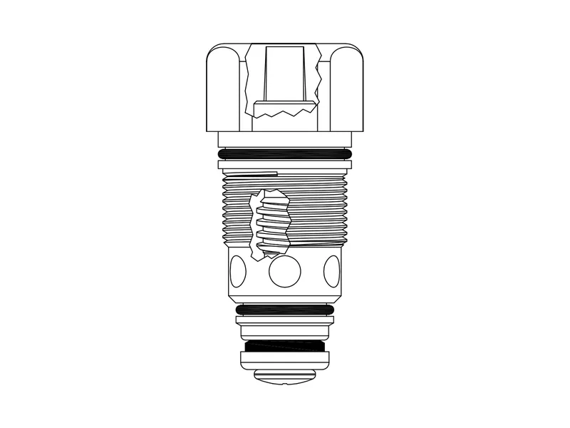 Acorn 0525.011.002 Replacement Stem Unit
