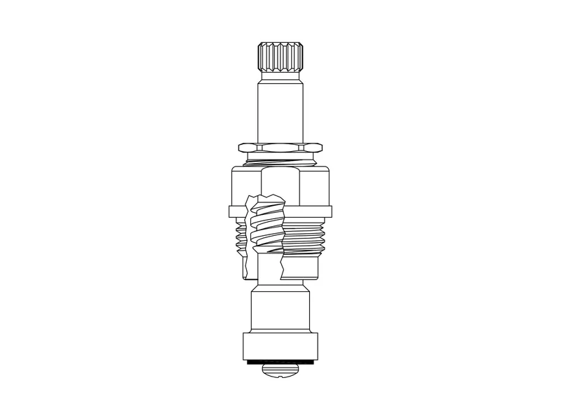 Central Brass K-158-KR Replacement Stem Unit