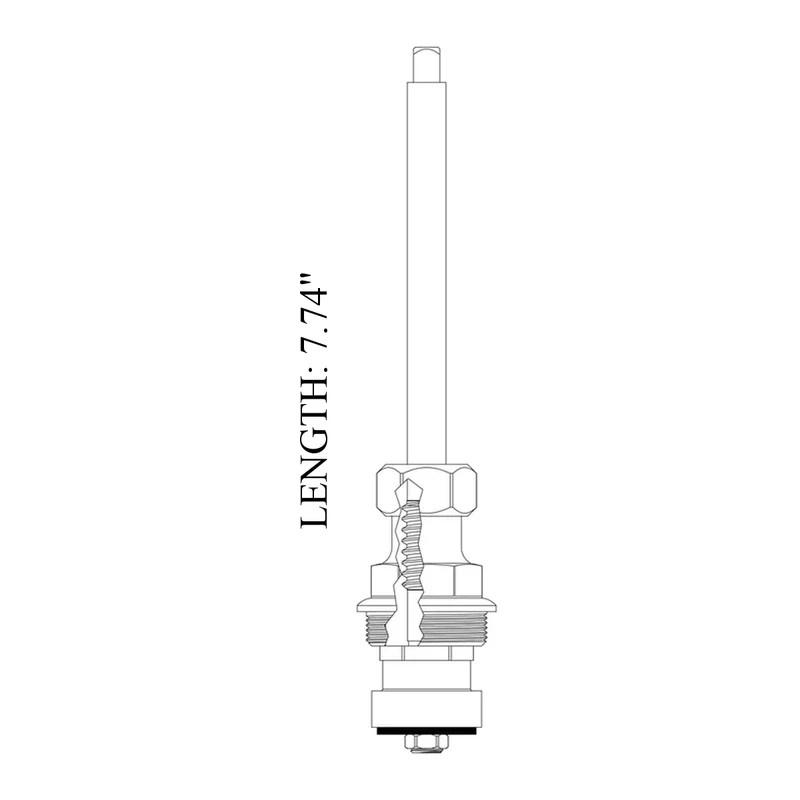 Stem Unit for Standard Sanitary