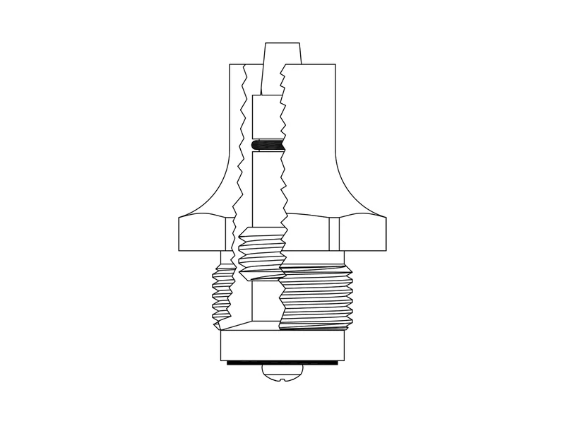 Acorn 0485-000-002 Replacement Stem Unit
