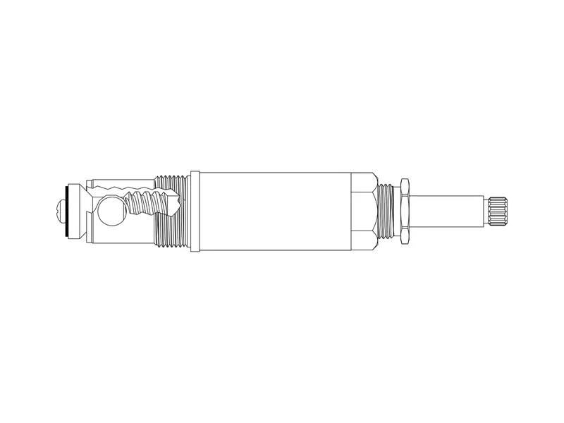 Phylrich 1526-D-SB Replacement Diverter Stem