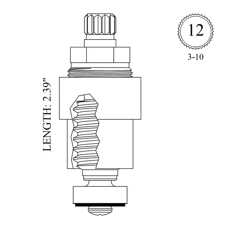 Crane LF462611 Replacement Stem Unit