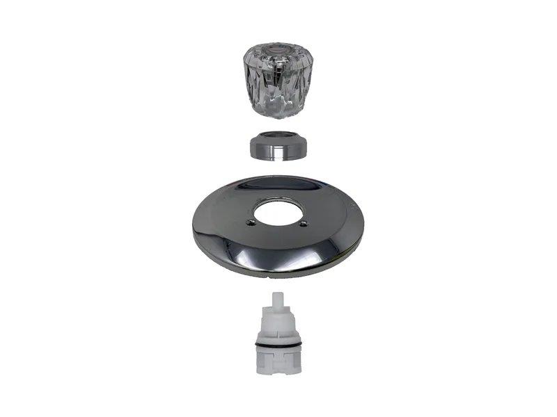 Single Valve Rebuild Kit for Valley, Acrylic Handles with VA12255 Cartridge