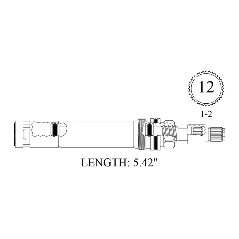 Pfister 910-825 Replacement Stem Unit