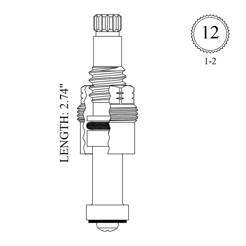 Pfister 910-422 Replacement Stem Unit