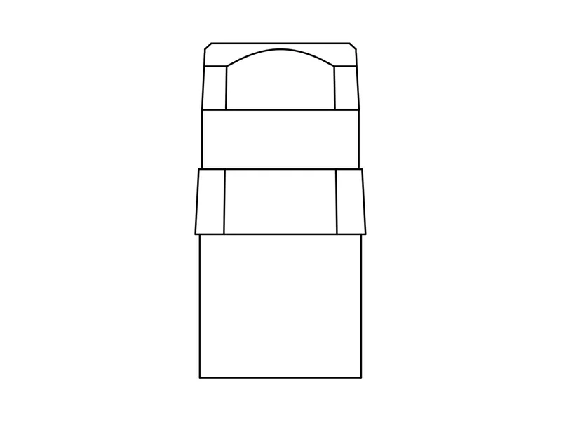 American Standard 116640 Replacement Handle Adapter
