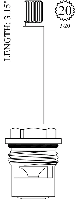 LF467361 Replacement Ceramic Disc Unit