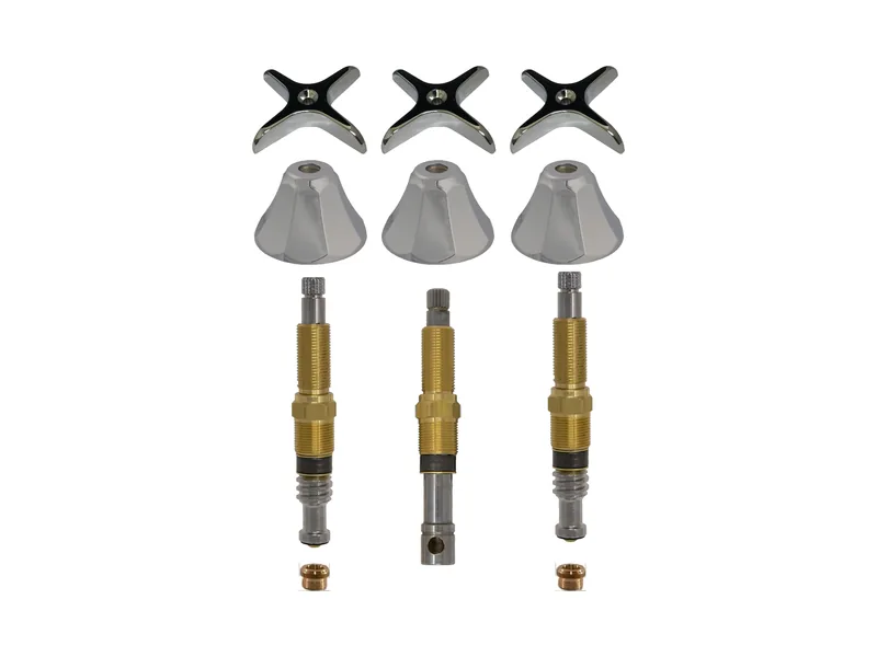 3-Valve Rebuild Kit for Speakman, Cross Handles with 412701 Stems (SP163)