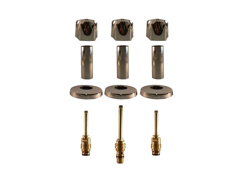 3-Valve Rebuild Kit for Savoy, Knob Handles with 403311 Stems