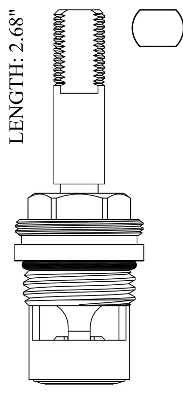 LF464611 Replacement Ceramic Disc Unit
