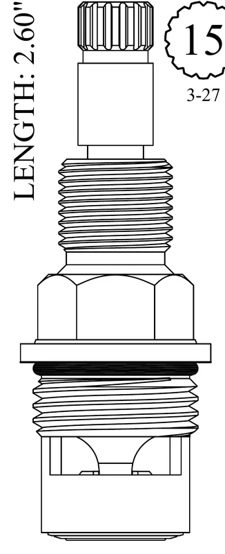 Sepco LF464381 Replacement Ceramic Disc Unit