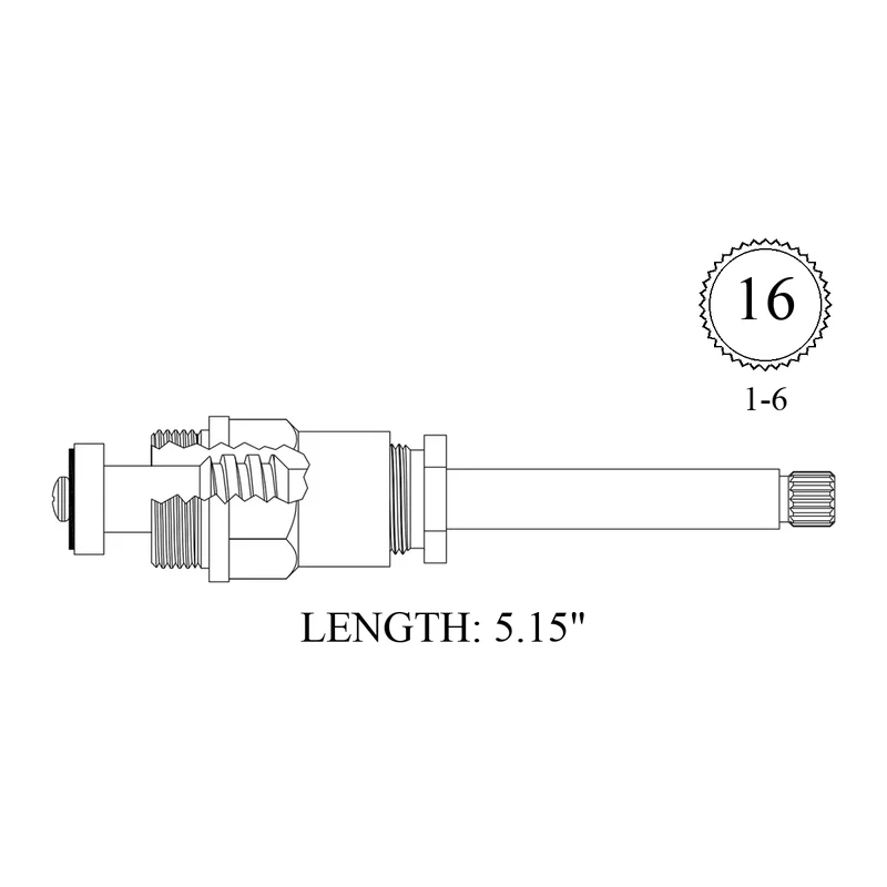 Glacier Bay 415001 Replacement Stem Unit