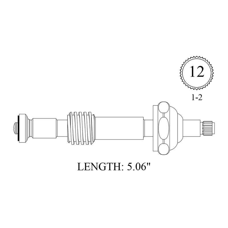 Central Brass 414651 Replacement Stem Unit