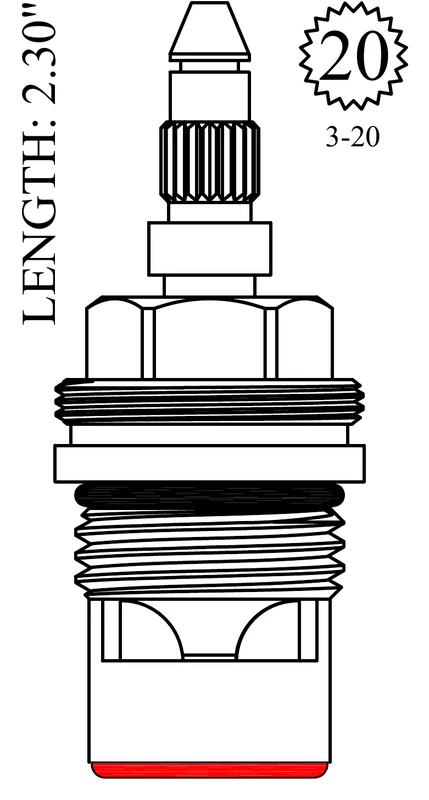 LF461681 Replacement Ceramic Disc Unit