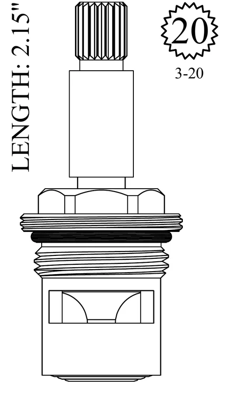 LF459741 Replacement Ceramic Disc Unit