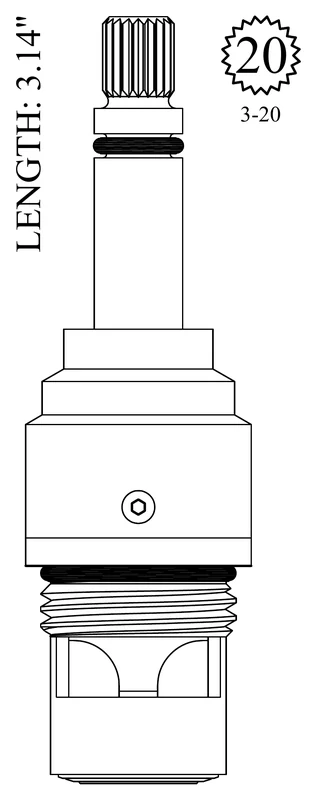 LF466941 Replacement Ceramic Disc Unit