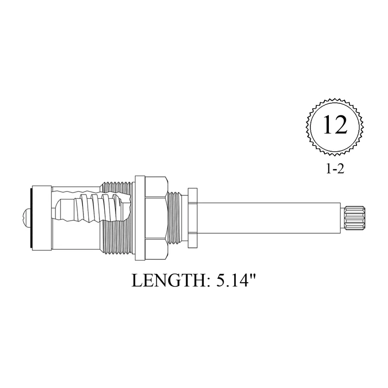 Mueller 413451 Replacement Stem Unit