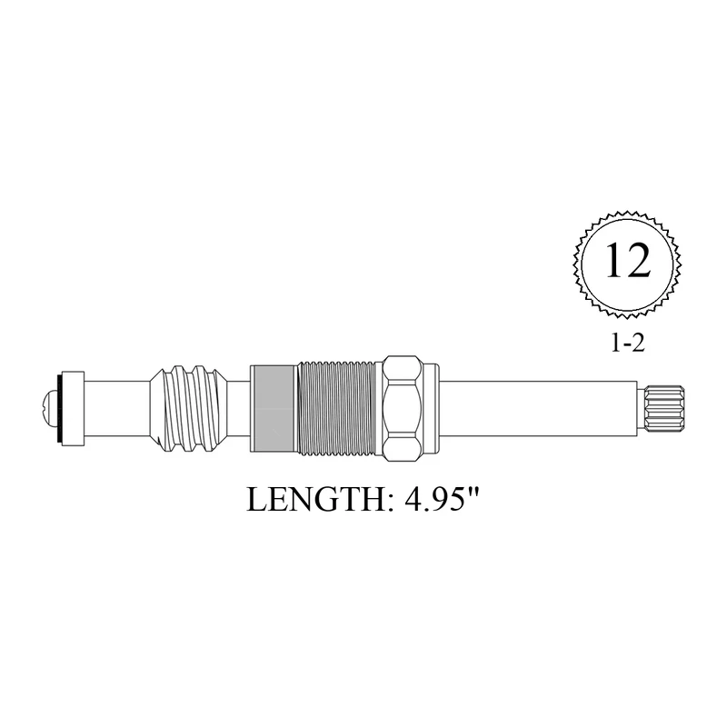 Speakman 412751 Replacement Stem Unit