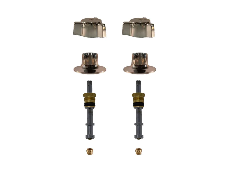 2-Valve Rebuild Kit for Barnes, Cross Handles with 403711 Stems