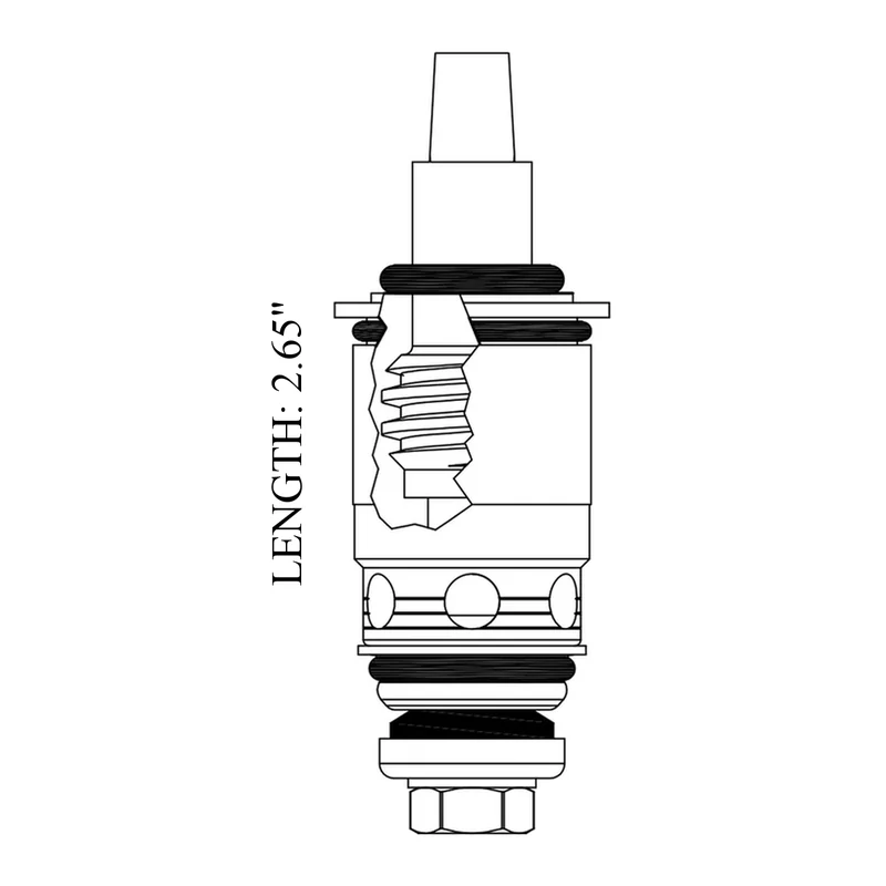 Chicago Faucets 217-XTRHJKABNF Replacement Stem Unit