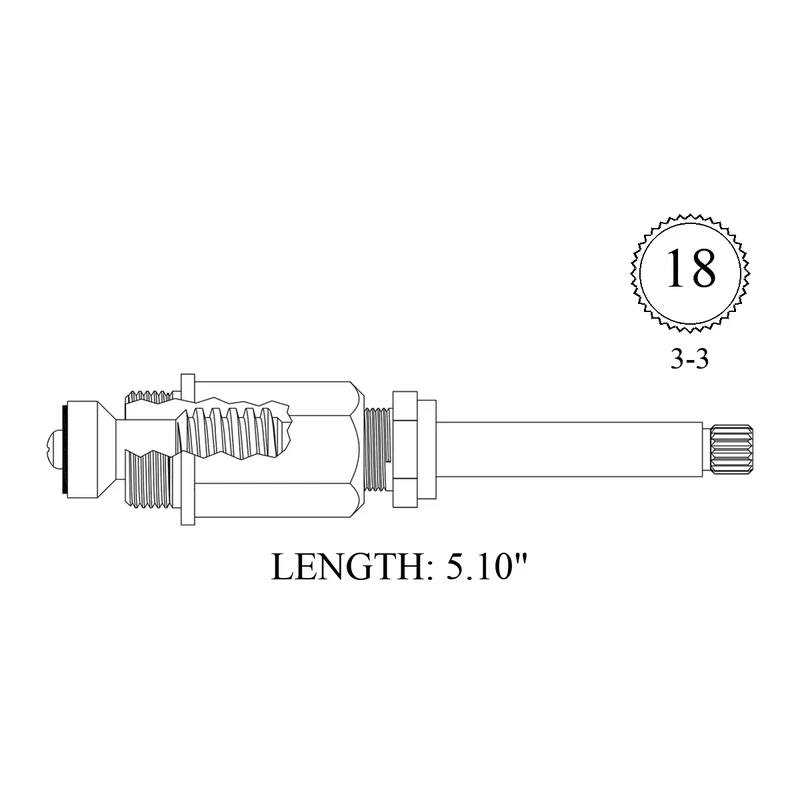 Stem Unit for A.y. Mcdonald