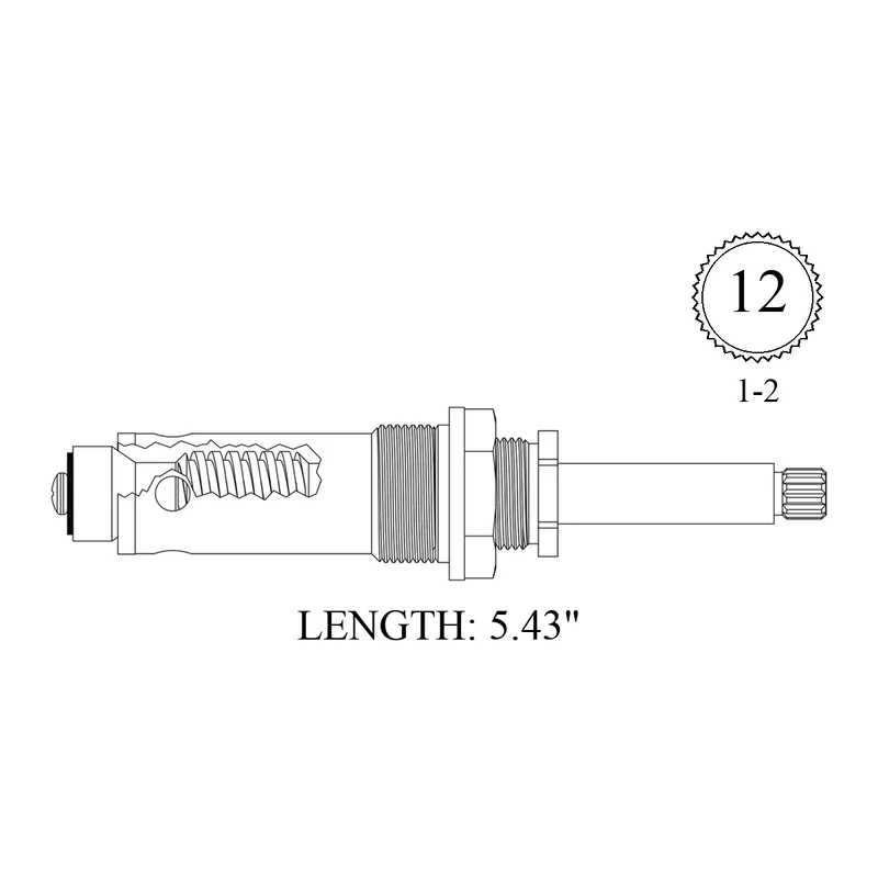 Crane FB9178 Replacement Diverter Stem