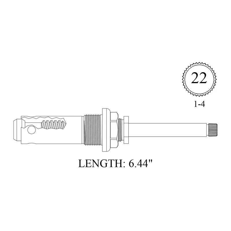 American Standard 436501 Replacement Diverter Stem