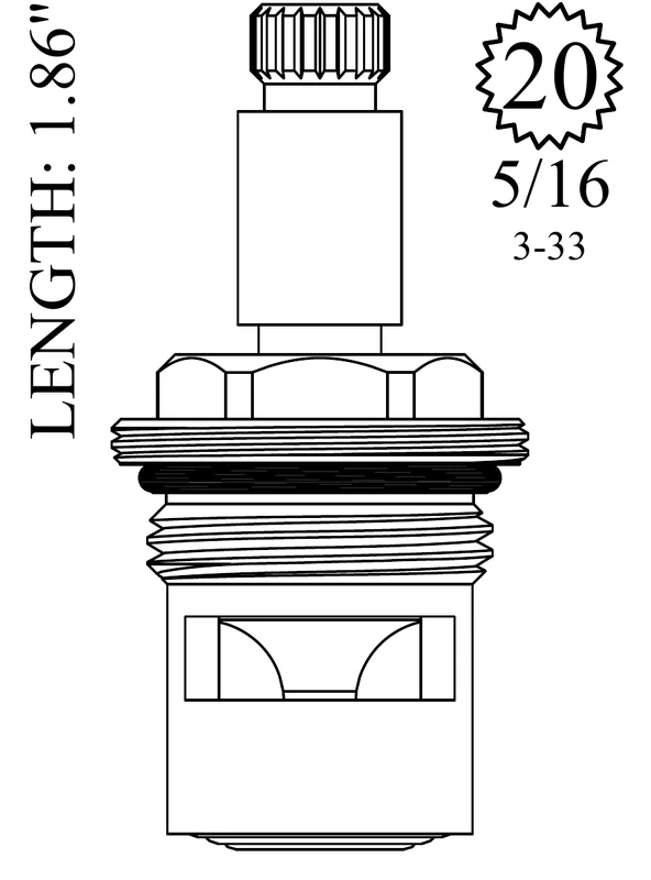 LF456251 Replacement Ceramic Disc Unit