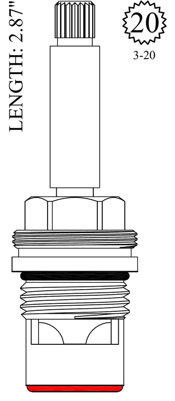 LF465371 Replacement Ceramic Disc Unit