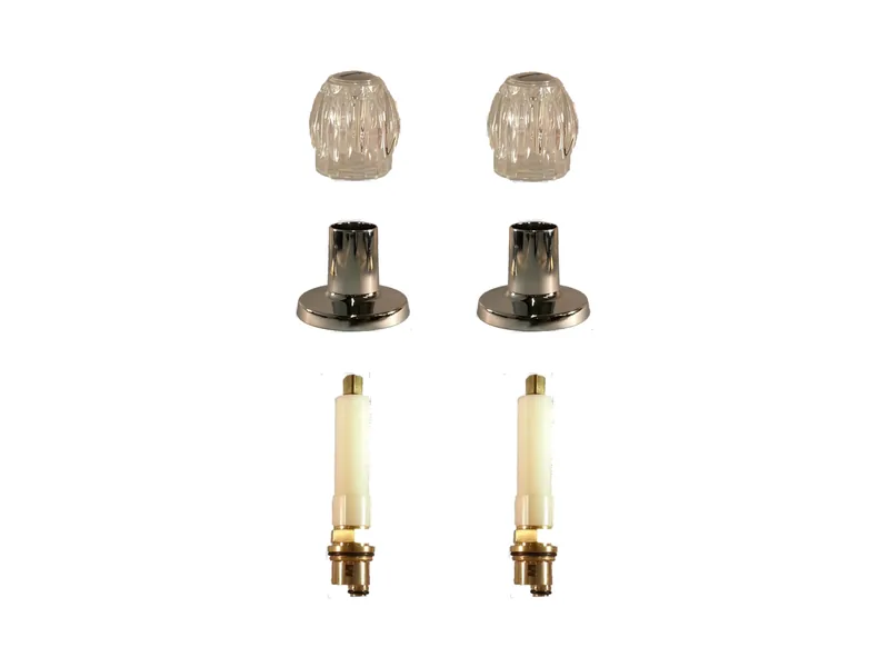 2-Valve Rebuild Kit for Sterling, Acrylic Handles with 406741 Stems