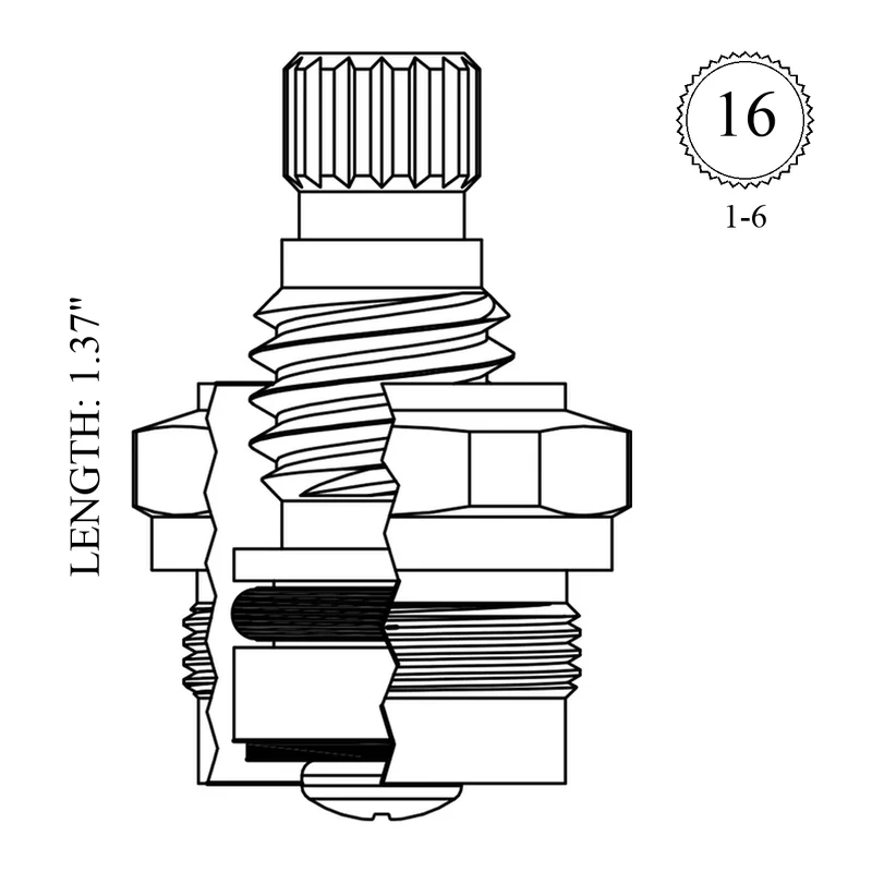 Kohler 20786 Replacement Stem Unit
