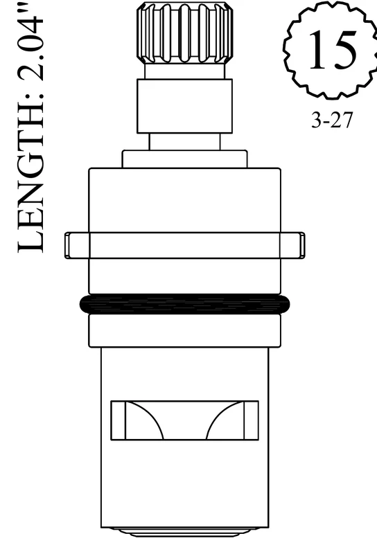 Sepco LF458841 Replacement Ceramic Disc Unit
