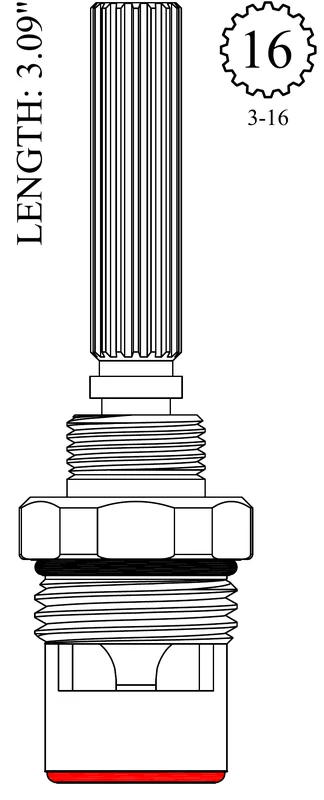 LF466421 Replacement Ceramic Disc Unit