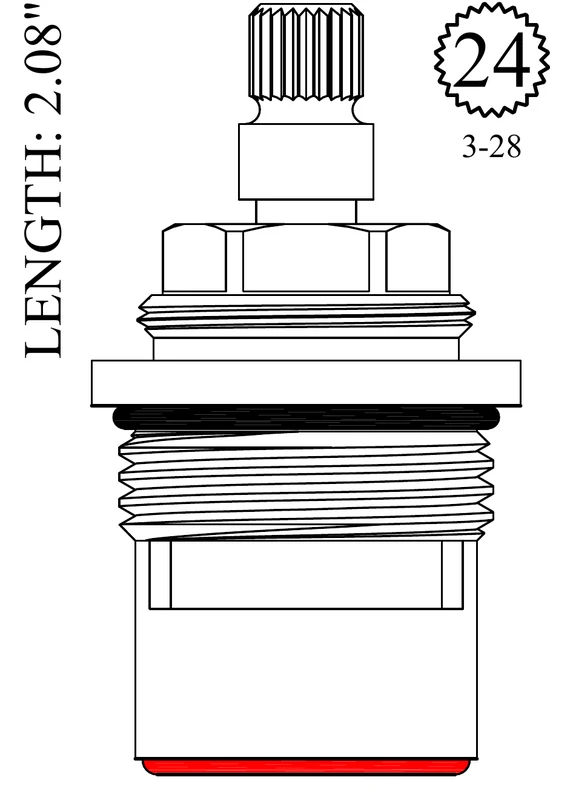 Rohl C7075A Replacement Ceramic Disc Unit