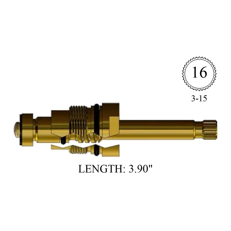 Sherle Wagner LF476081 Replacement Stem Unit