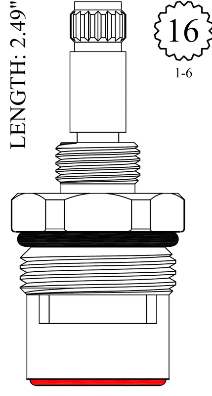 401261 Replacement Ceramic Disc Unit