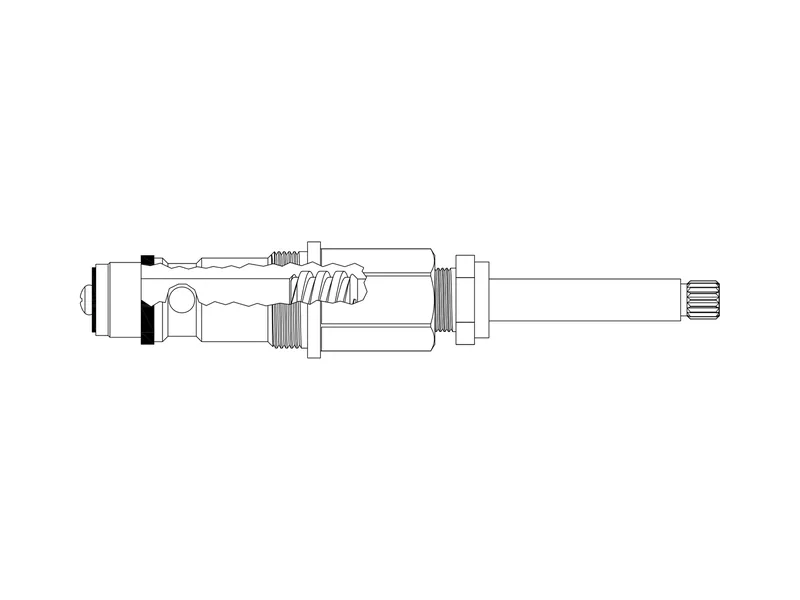 Briggs DIV509 Replacement Diverter Stem