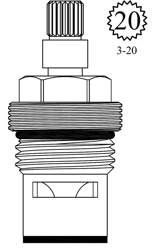 LF456391 Replacement Ceramic Disc Unit