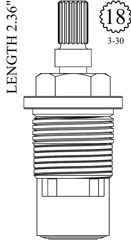 LF462661 Replacement Ceramic Disc Unit