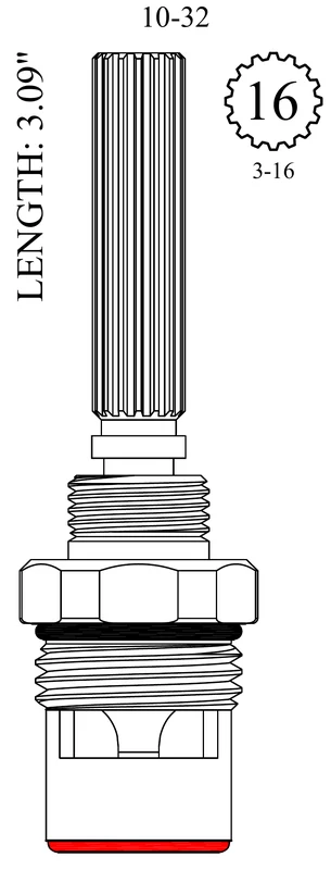 LF466431 Replacement Ceramic Disc Unit